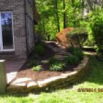 Big C Lawn and Landscaping - Stone Retaining Wall w/ Mulch - Spring Cleanup, 2015 - 77